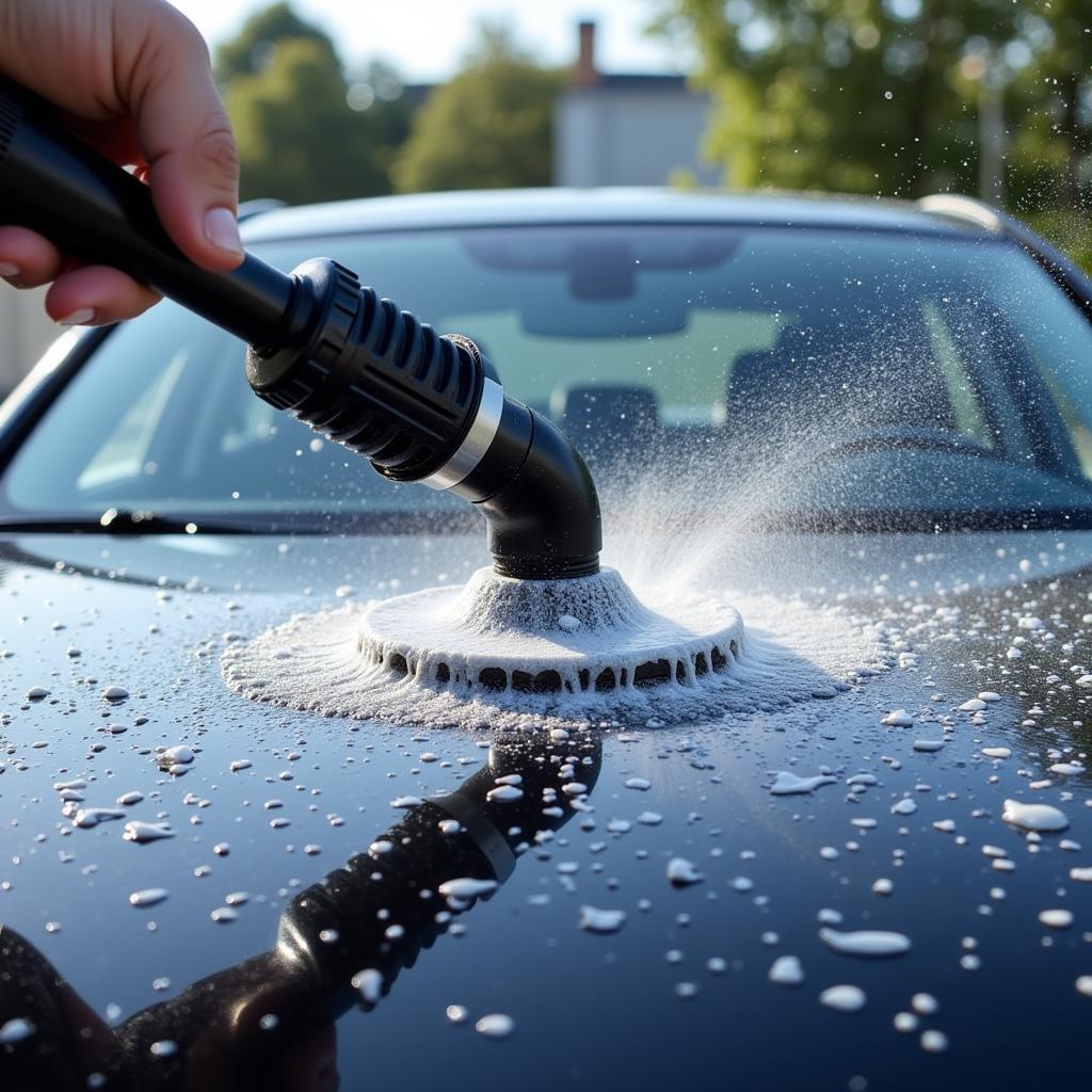 Sonic Delta Car Wash System in Action