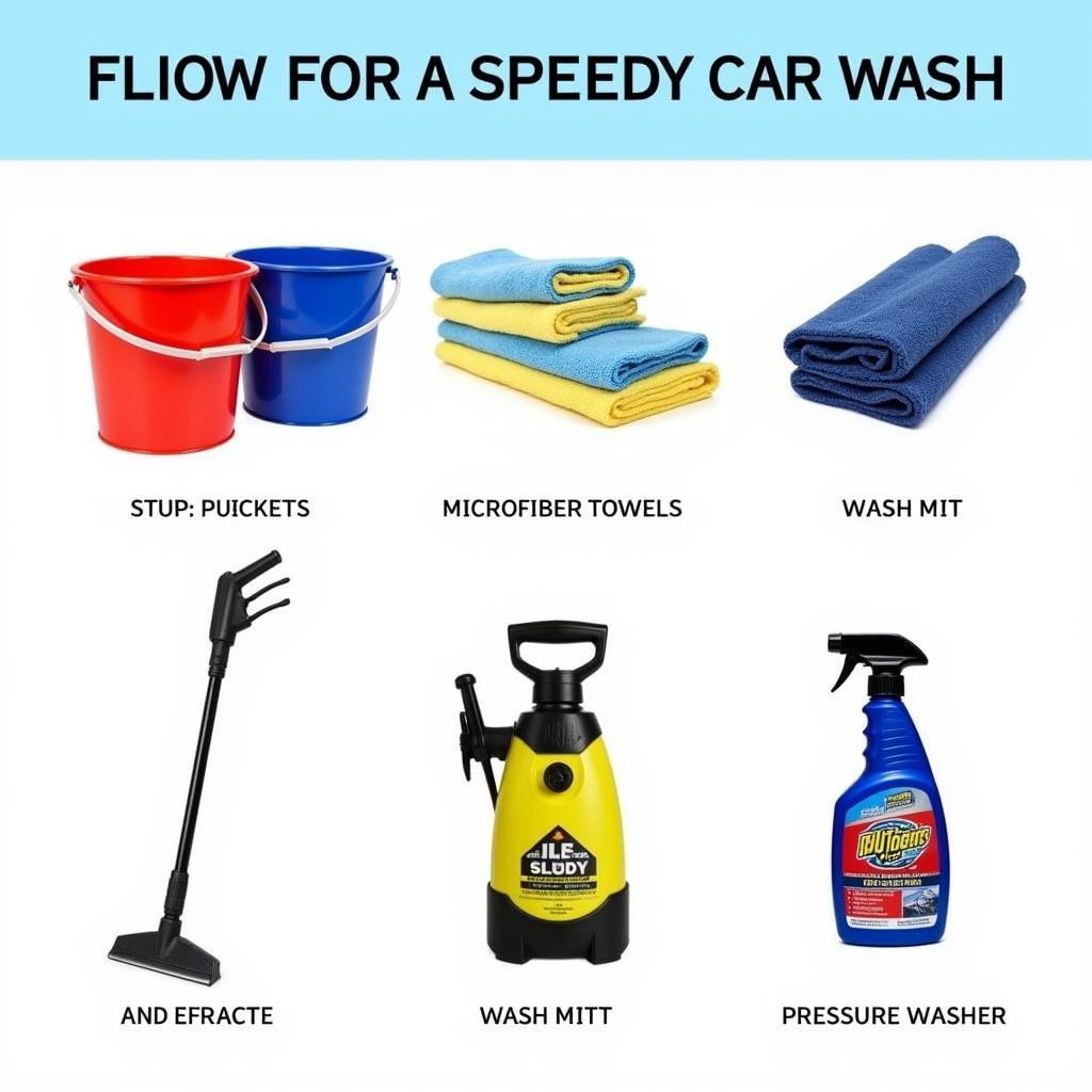 Speedy Car Wash Equipment Essentials