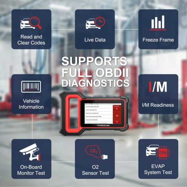 Ssangyong OBD2 Car Diagnostic Fault Scanner WIFI Tablet Tool SRS ABS S5 PRO UK - Image 4