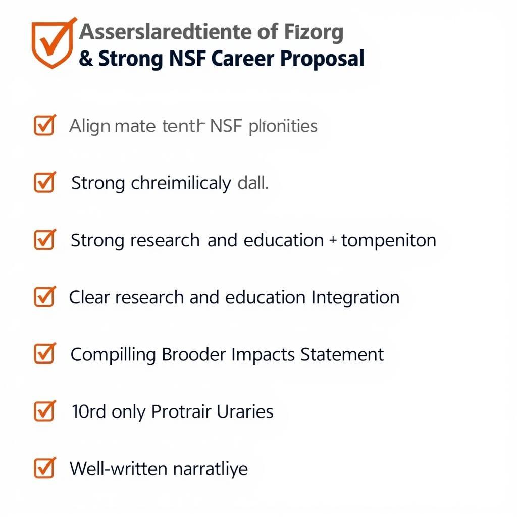 Key Elements of a Successful NSF Career Proposal