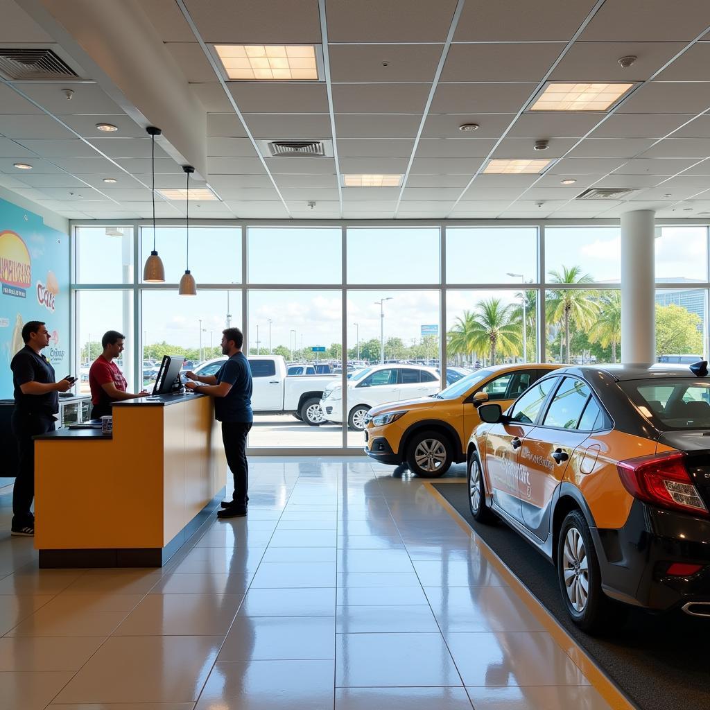 Sunny Cars at Miami Airport Rental Car Center