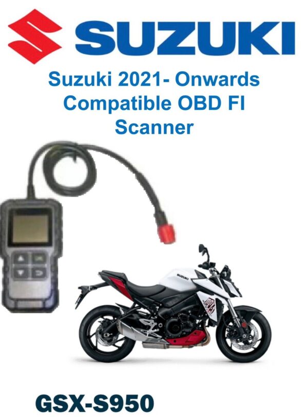 Suzuki Euro 5 Compatible, OBD2 fault code scanner diagnostic Tool - Image 3