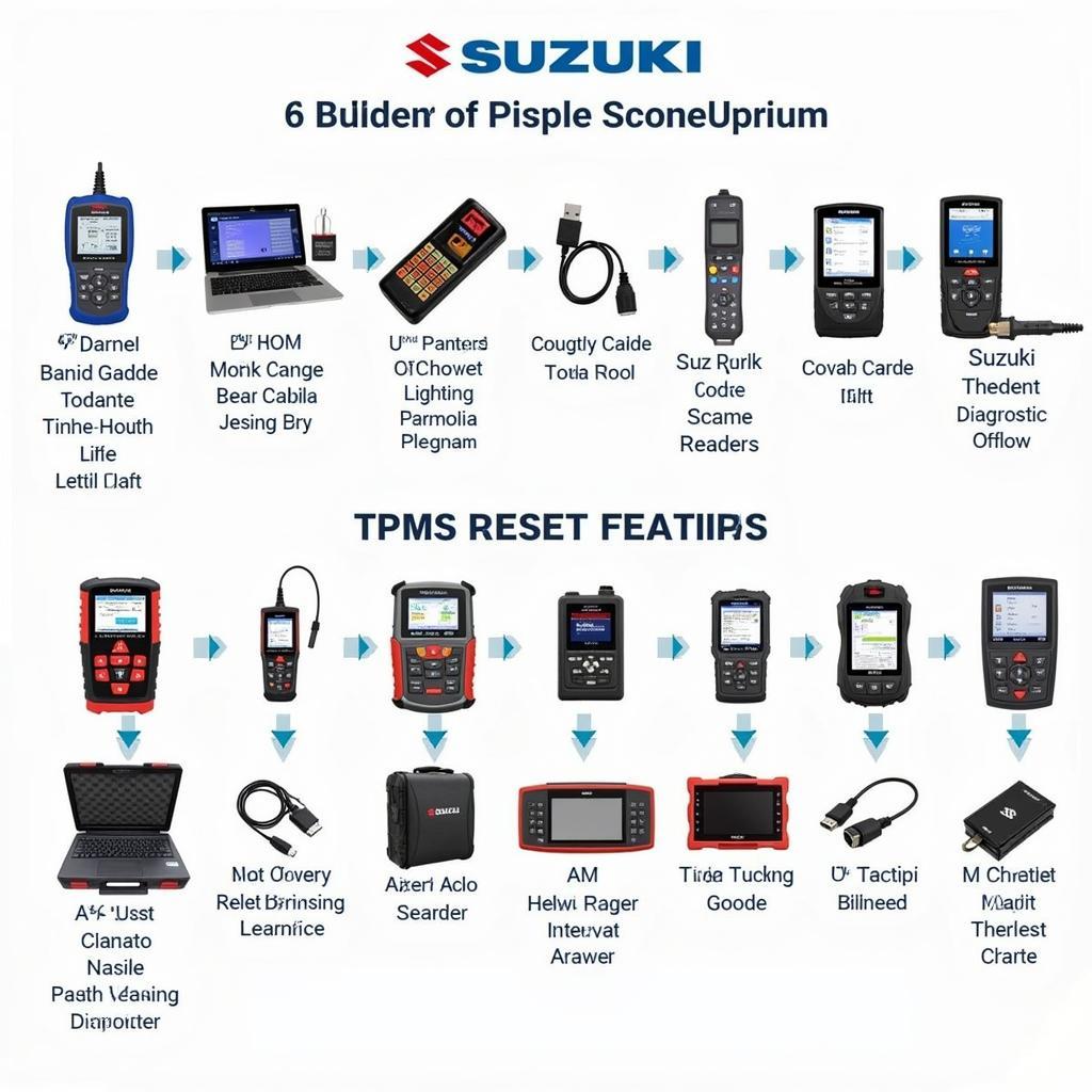 Suzuki Scan Tool Options for TPMS Reset