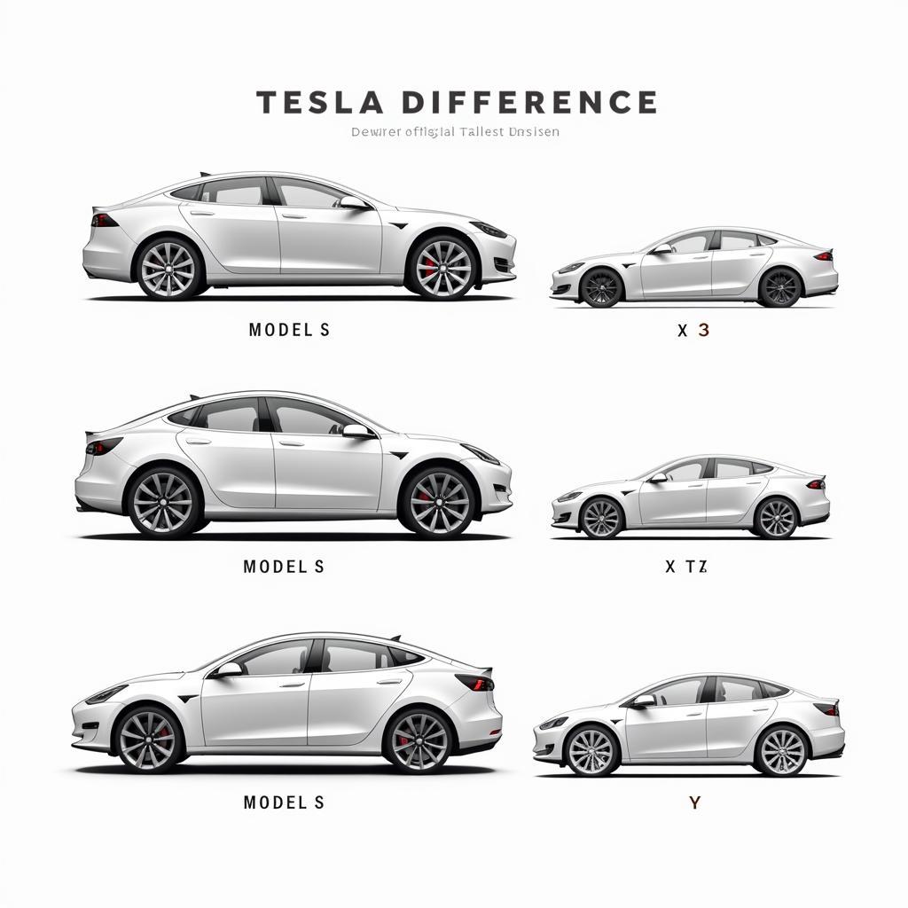 Tesla Model Lineup Comparison