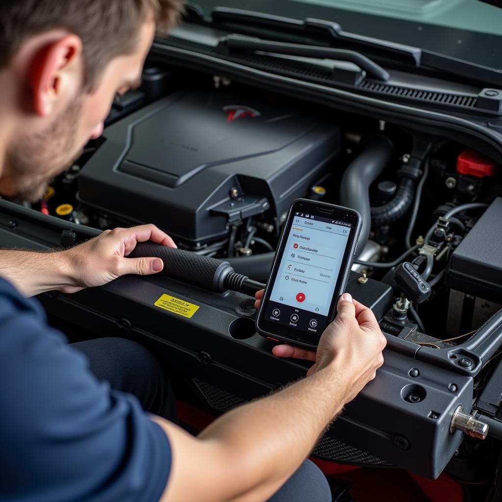 Used Tesla Model X Inspection