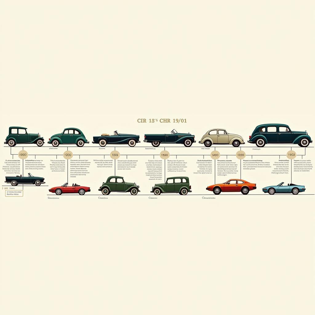 Evolution of Car Designs Over Time