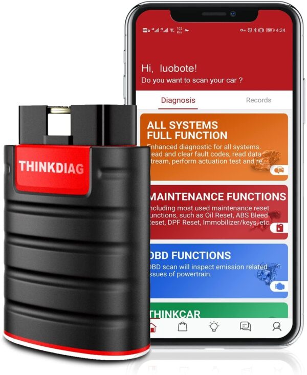 THINKCAR Thinkdiag Bidirectional Free Full Software OBD2 Scanner Diagnostic Tool - Image 2