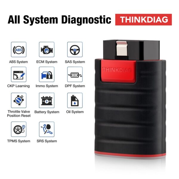 THINKCAR Thinkdiag New Version OBD2 Scanner Bluetooth All System Diagnostic Tool - Image 4