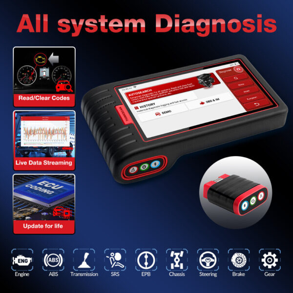 THINKCAR ThinkScan Max Automotive Car Diagnostic Tools Full system OBD2 Scanner - Image 2