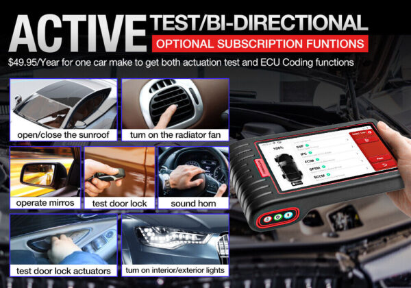 THINKCAR ThinkScan Max Automotive Car Diagnostic Tools Full system OBD2 Scanner - Image 5