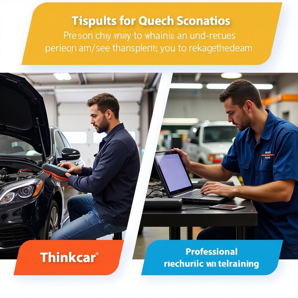 Thinkcar vs Autel Use Case Comparison