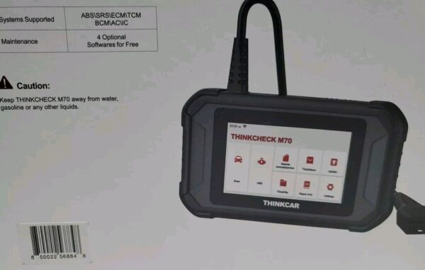 ThinkCheck M70 OBD2 Diagnostic Code Scanner Tool for Passenger Vehicles - Image 6