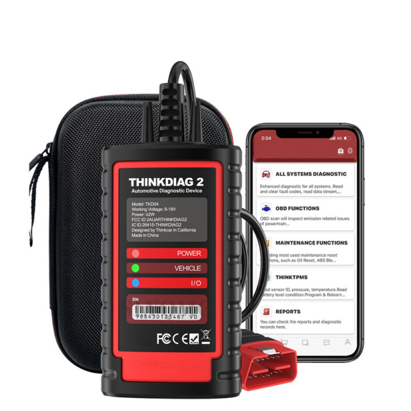 THINKDIAG 2 Bidirectional OBD2 Scanner All Free Diagnostic Tool Code Reader - Image 2