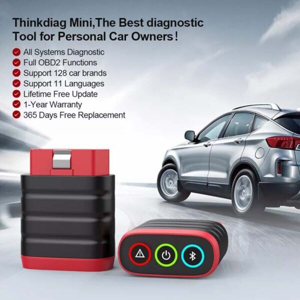 Thinkdiag Car OBD2 Code Reader ALL System Diagnostic Scanner Tool ABS EPB DPF BT - Image 4