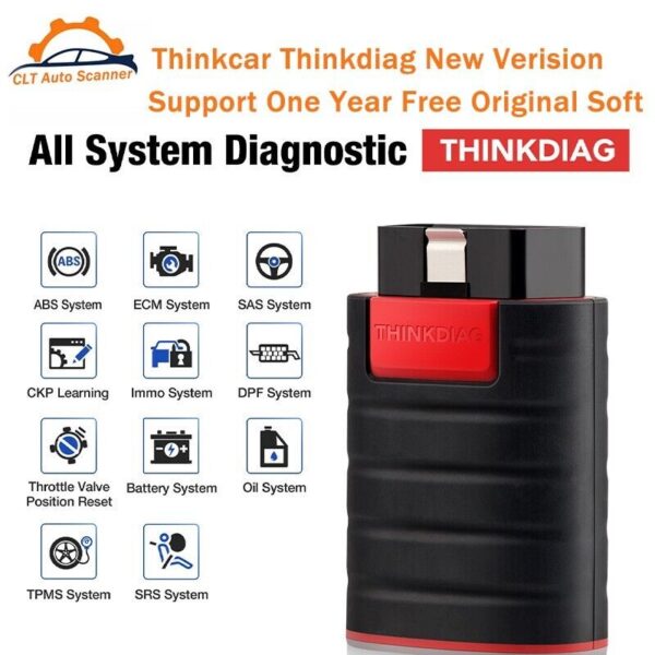 THINKDIAG New Verision 1 Year Free OBD2 Scanner Auto Diagnostic Tool All Car - Image 2