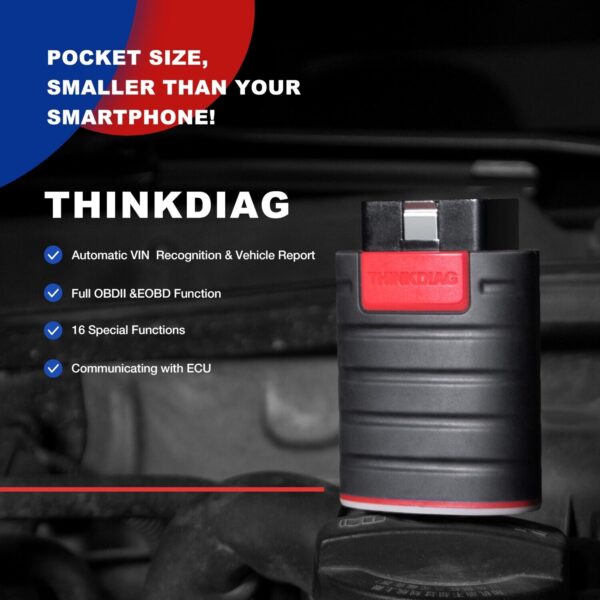 THINKDIAG New Verision 1 Year Free OBD2 Scanner Auto Diagnostic Tool All Car - Image 3