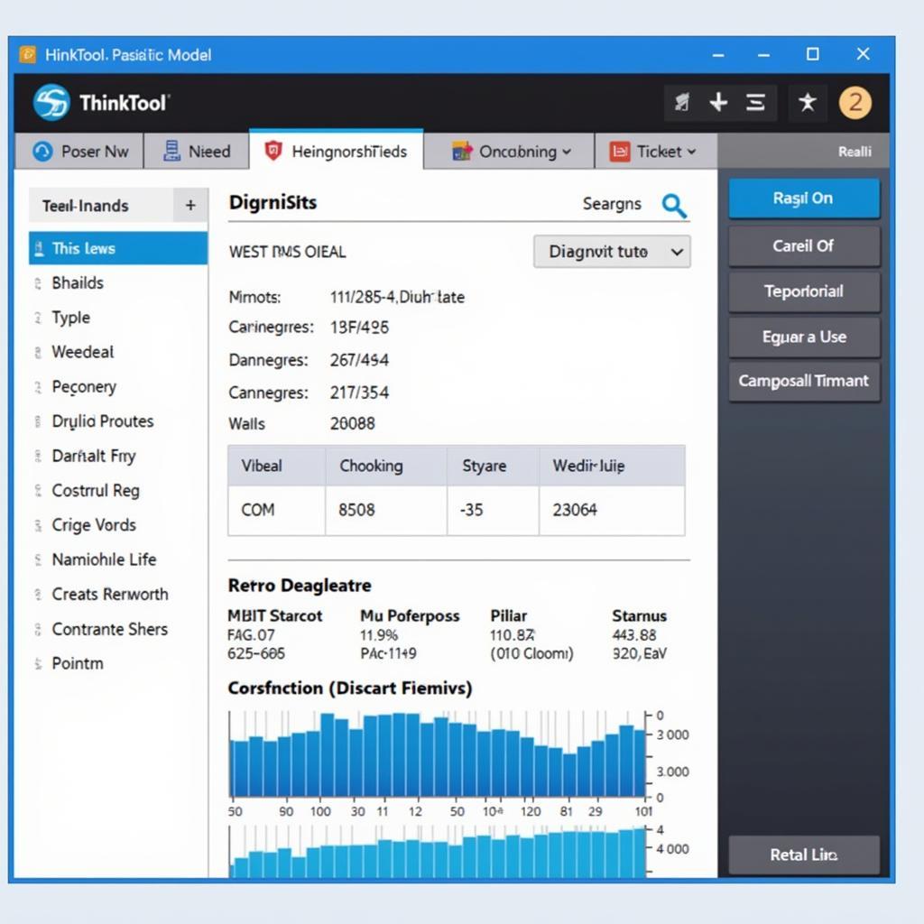 ThinkTool Diagnostic Software Interface