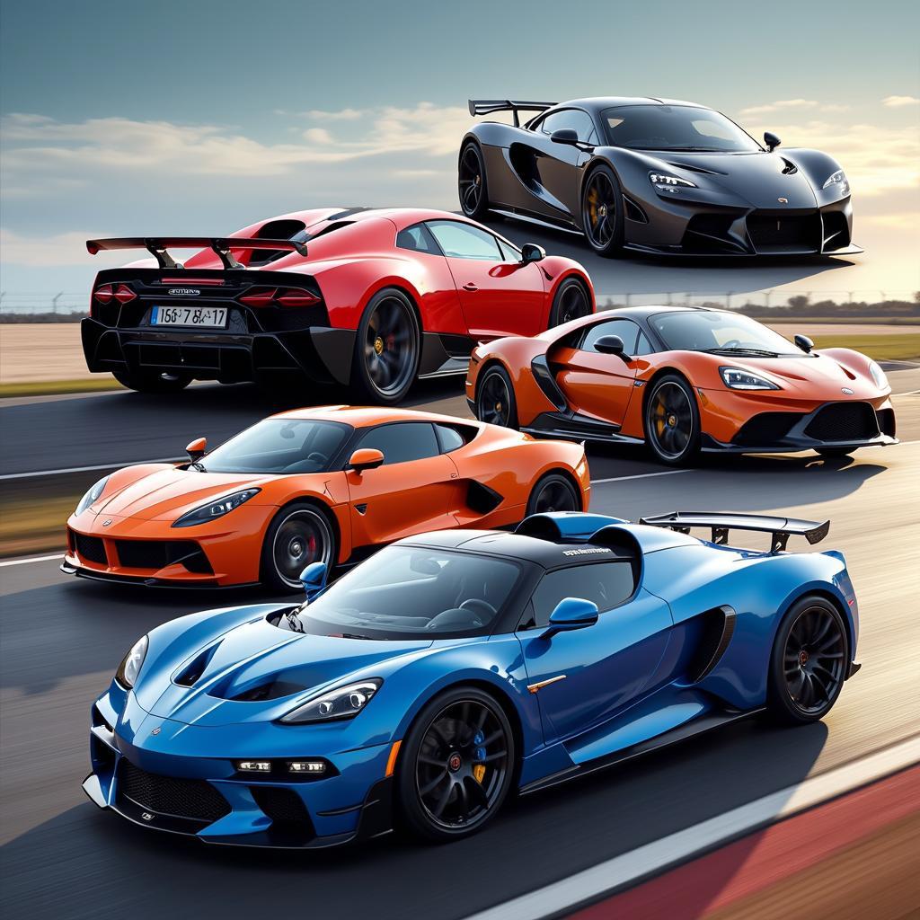 Top Contenders for Fastest Production Car