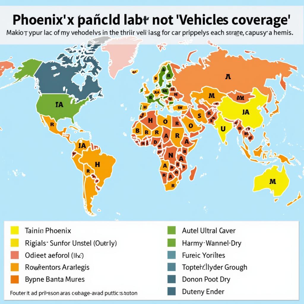 Topdon Phoenix Max and Autel Ultra Vehicle Coverage Map