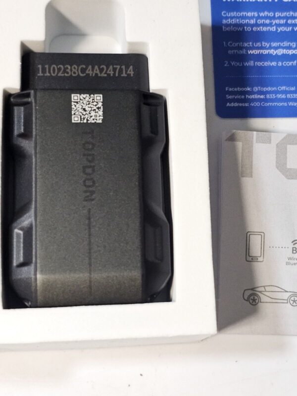 TOPDON TOPSCAN OBD2 Car Code Reader Bluetooth Scanner Tool Full System ABS SRS - Image 4