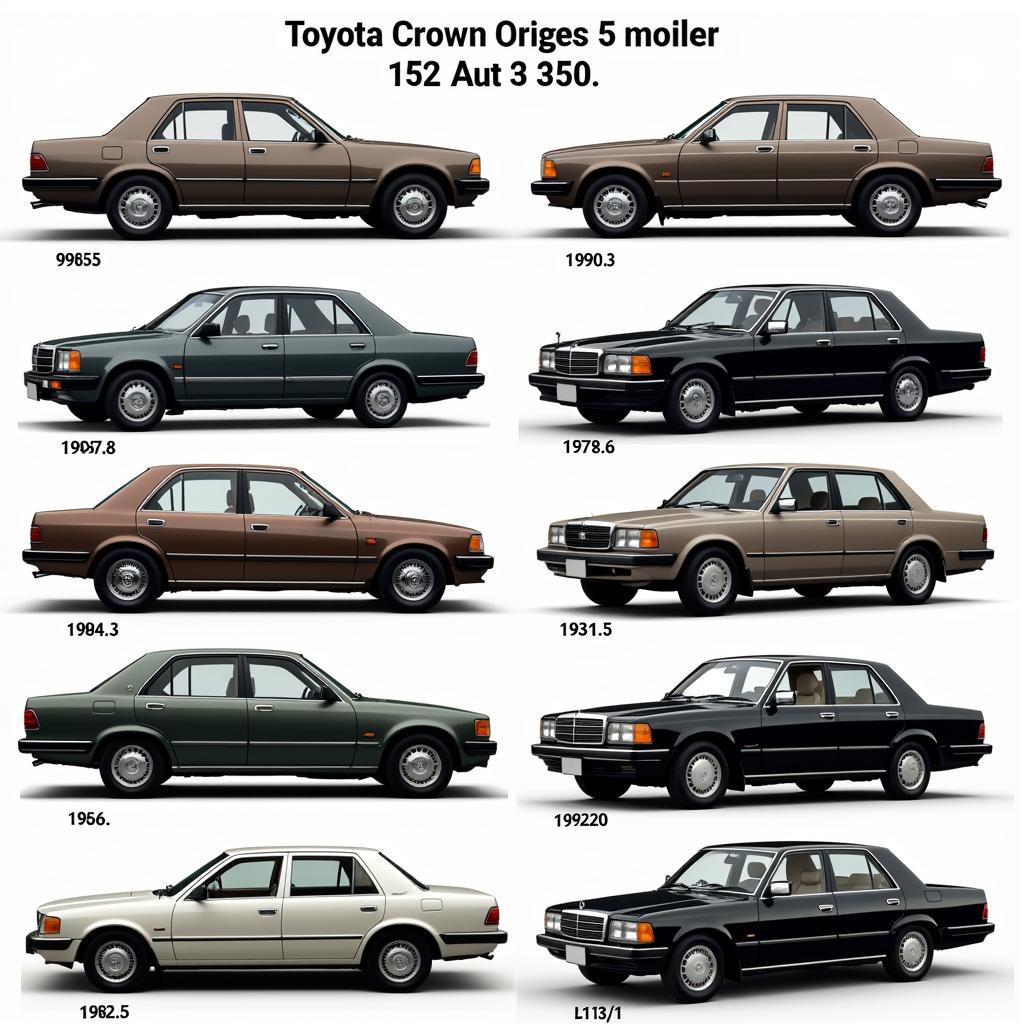 Toyota Crown Evolution Through the Years