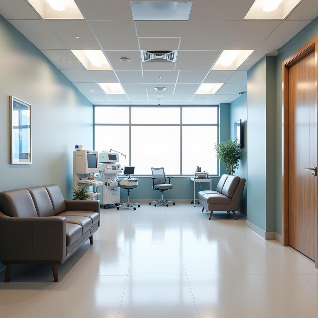 Modern Urgent Care Clinic Interior