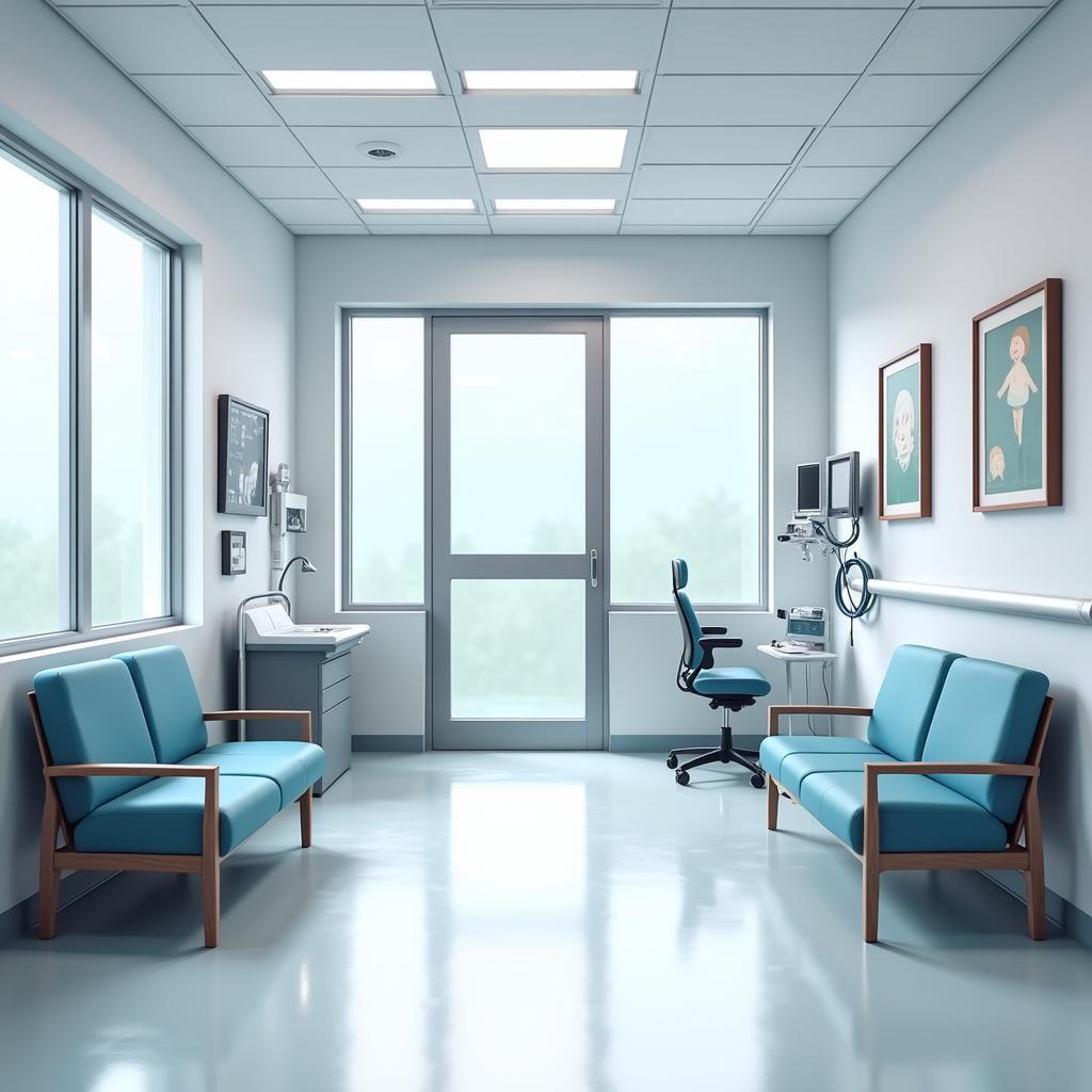 Modern Urgent Care Facility Interior