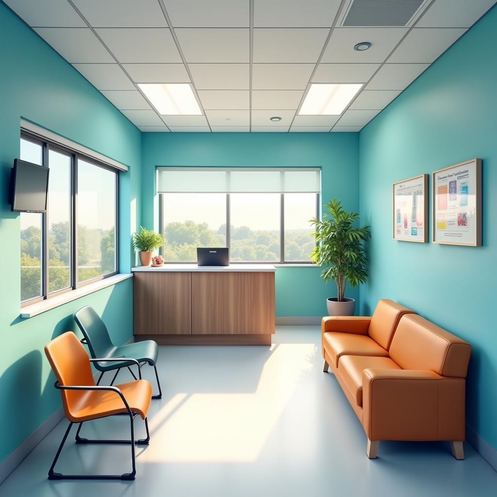 Modern and well-equipped urgent care clinic interior in Medford Oregon