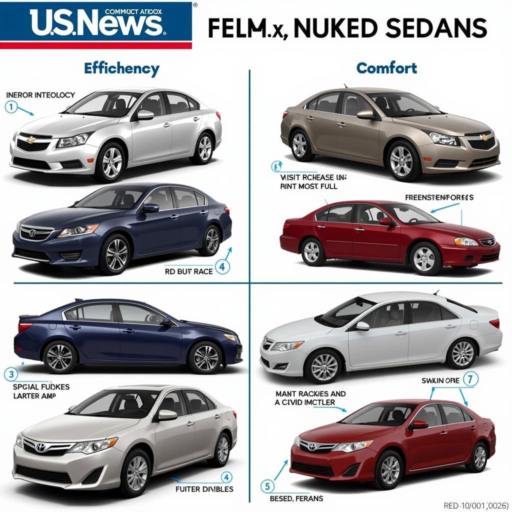 US News Car Ranking Best Sedans