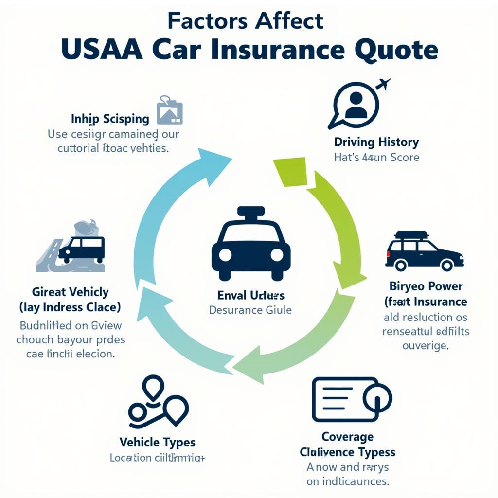 Factors Affecting USAA Car Insurance Quotes