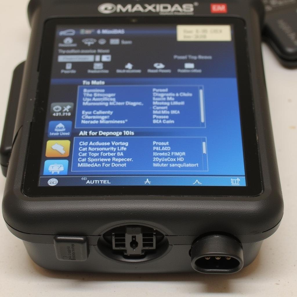 Used Autel MaxiDAS Diagnostic Scanner