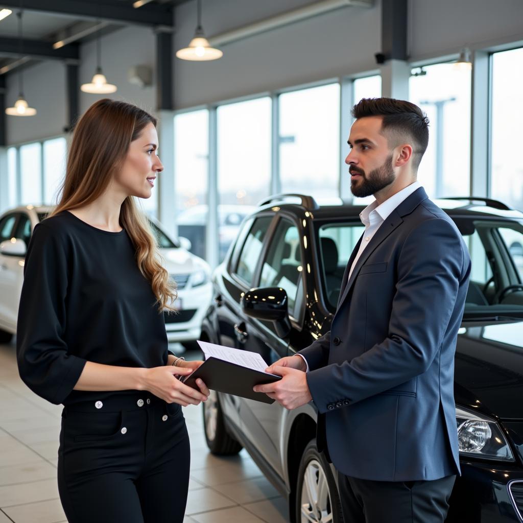 Buying a Used Car at a Dealership