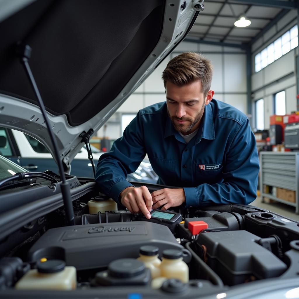 Inspecting a Used Car