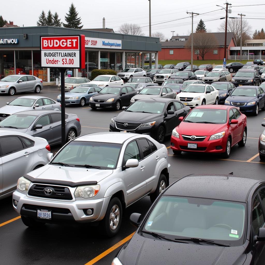 Used car lots in Portland, Oregon with cars under $3,000