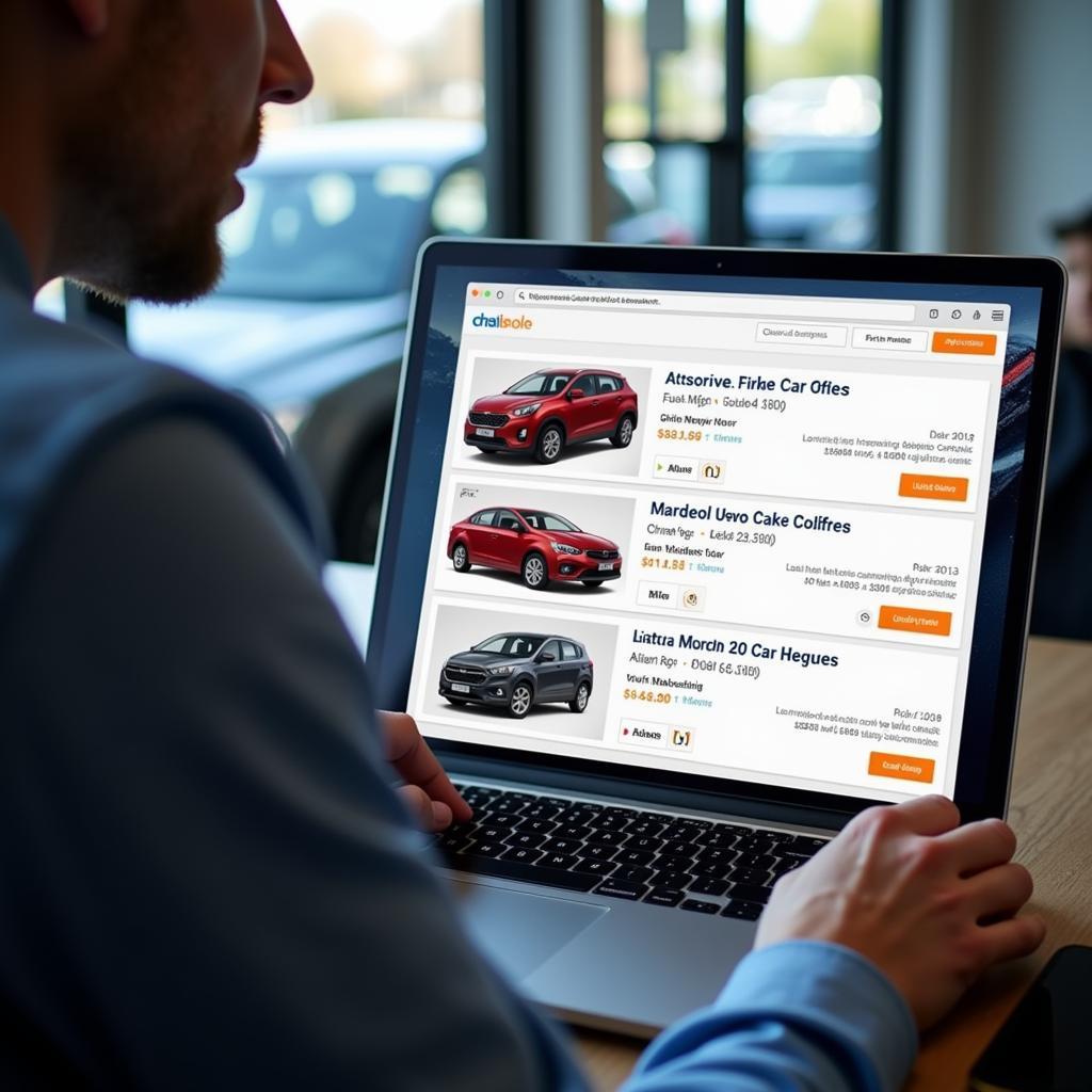 Searching for Used Cars on Online Platforms