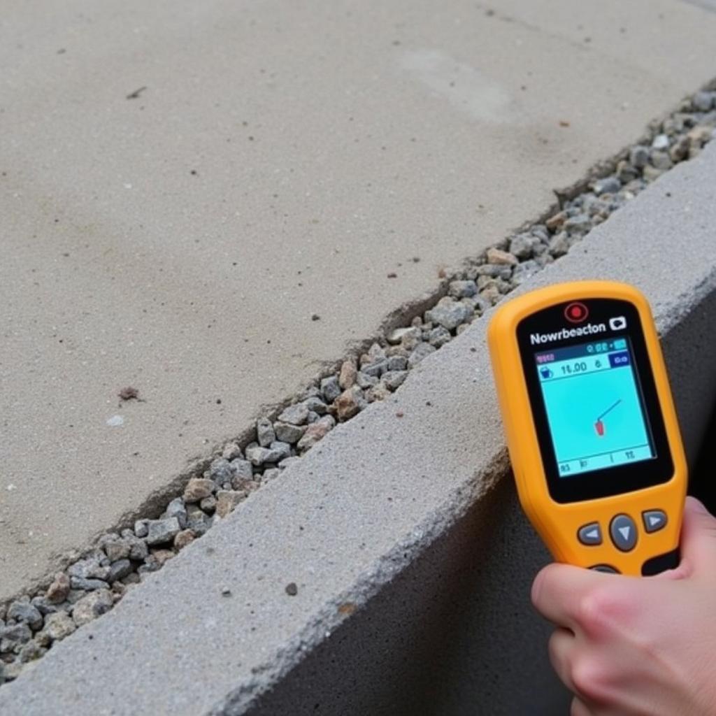 Using Concrete Scanner for Rebar Detection