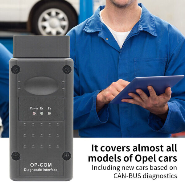 V1.99! OPEL OP COM Vauxhall OBD2 Diagnostic Code Reader Scanner Tool OPCOM Neu - Image 5