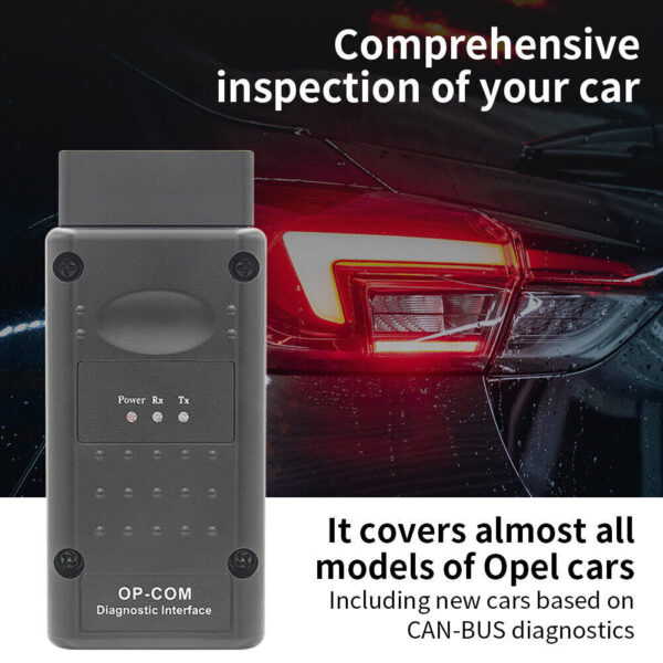 V1.99! OPEL OP COM Vauxhall OBD2 Diagnostic Code Reader Scanner Tool OPCOM Neu - Image 6