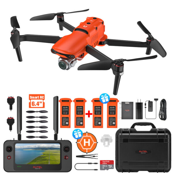 [V3] 2024 Autel EVO 2 Pro V3 Rugged Bundle 6K HD Video Smart Controller SE 40Min