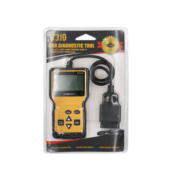 V310 Engine Fault Diagnostic Tool obd2 Code Reader Scanner OBDII Code Reader - Image 6