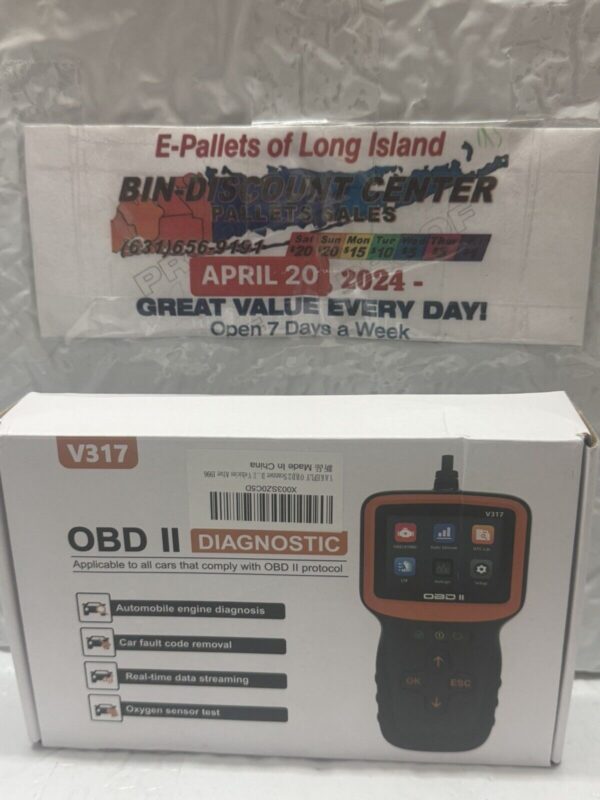 V317 OBD2 Scanner Code Reader OBD-II Check Engine Fault Car Diagnostic Tool - Image 2