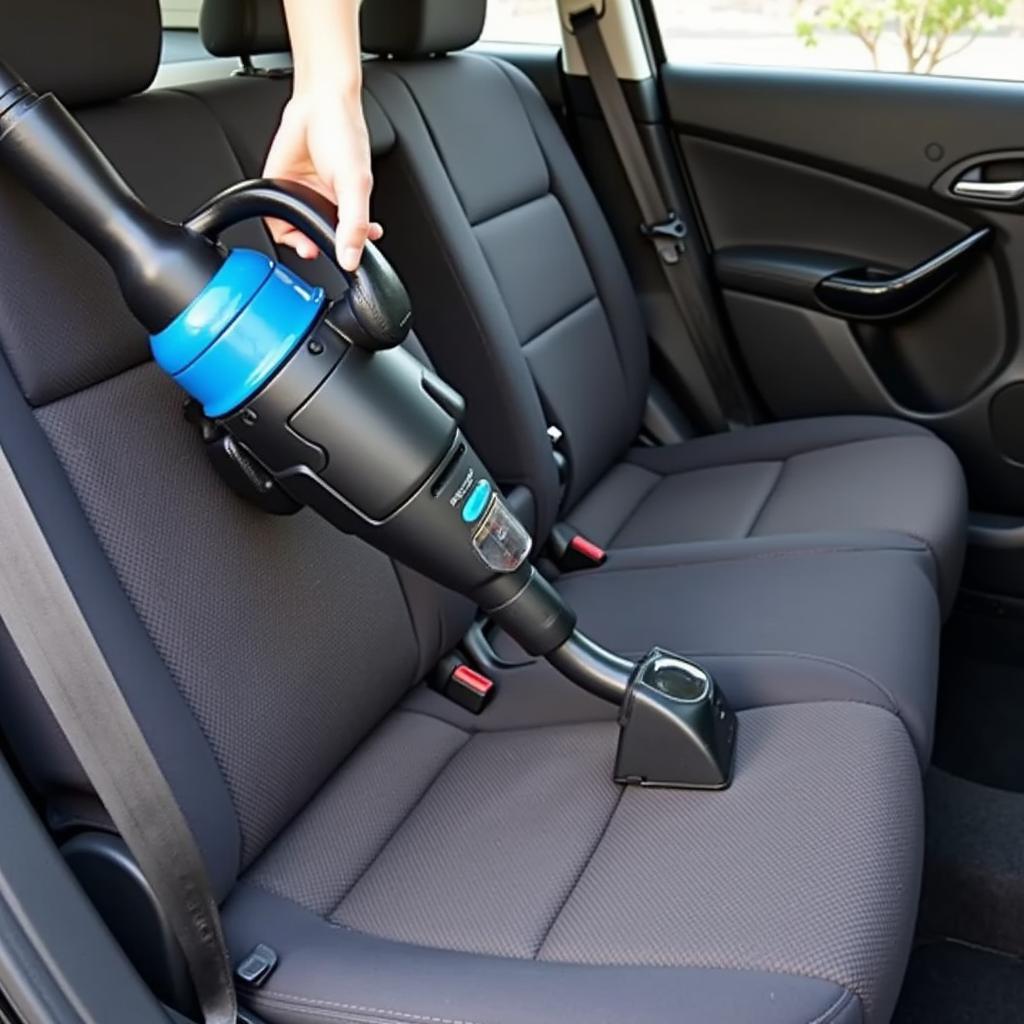 Vacuuming Car Seats for Regular Maintenance