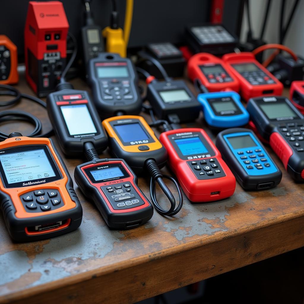 Various Scan Tools Displayed on Workbench