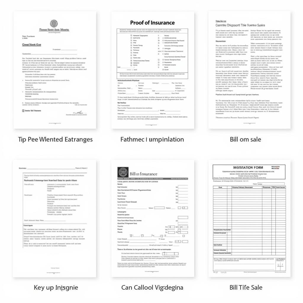 Virginia DMV Car Registration Documents