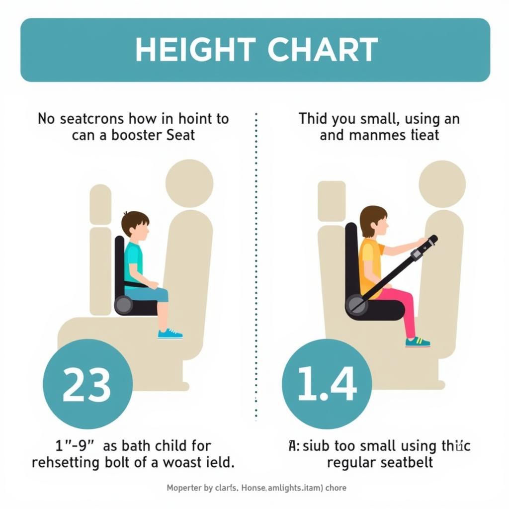 Washington State Booster Seat Height Chart