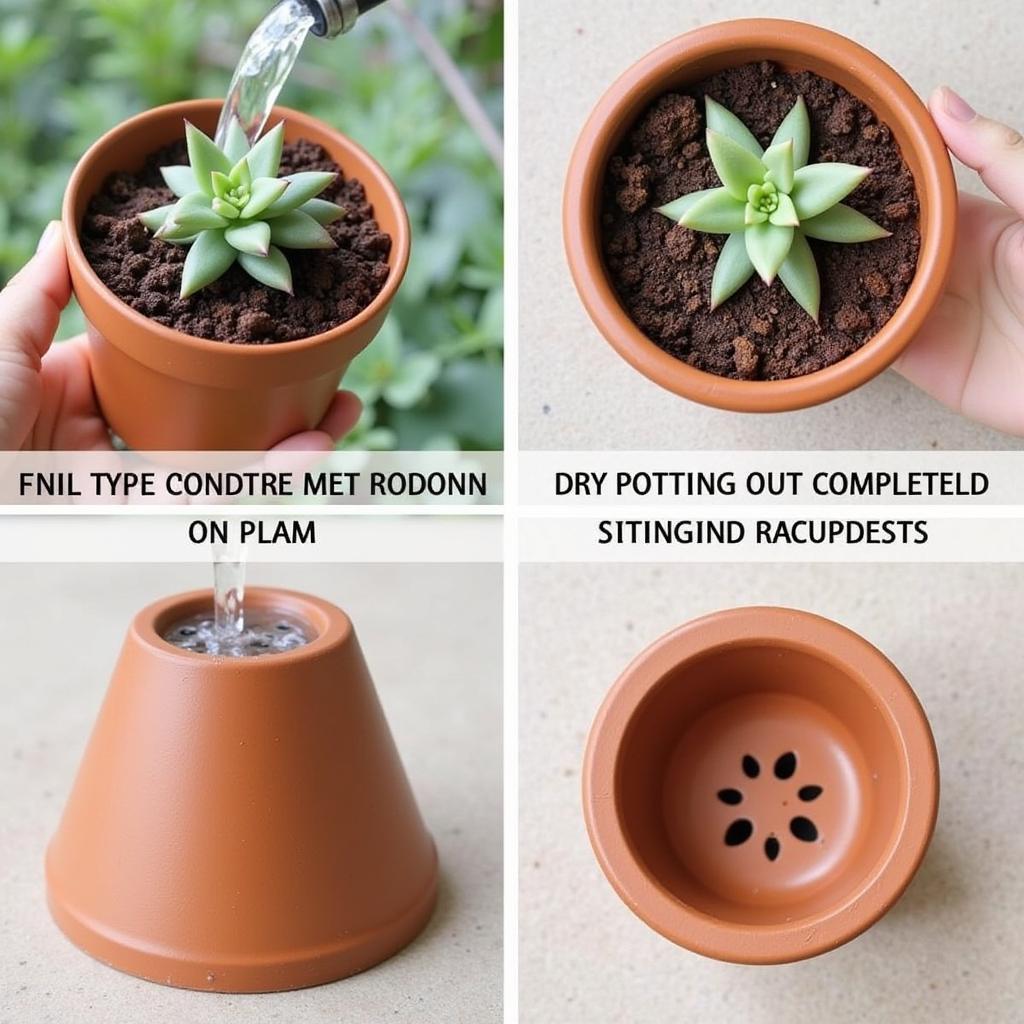 Watering Succulents Correctly