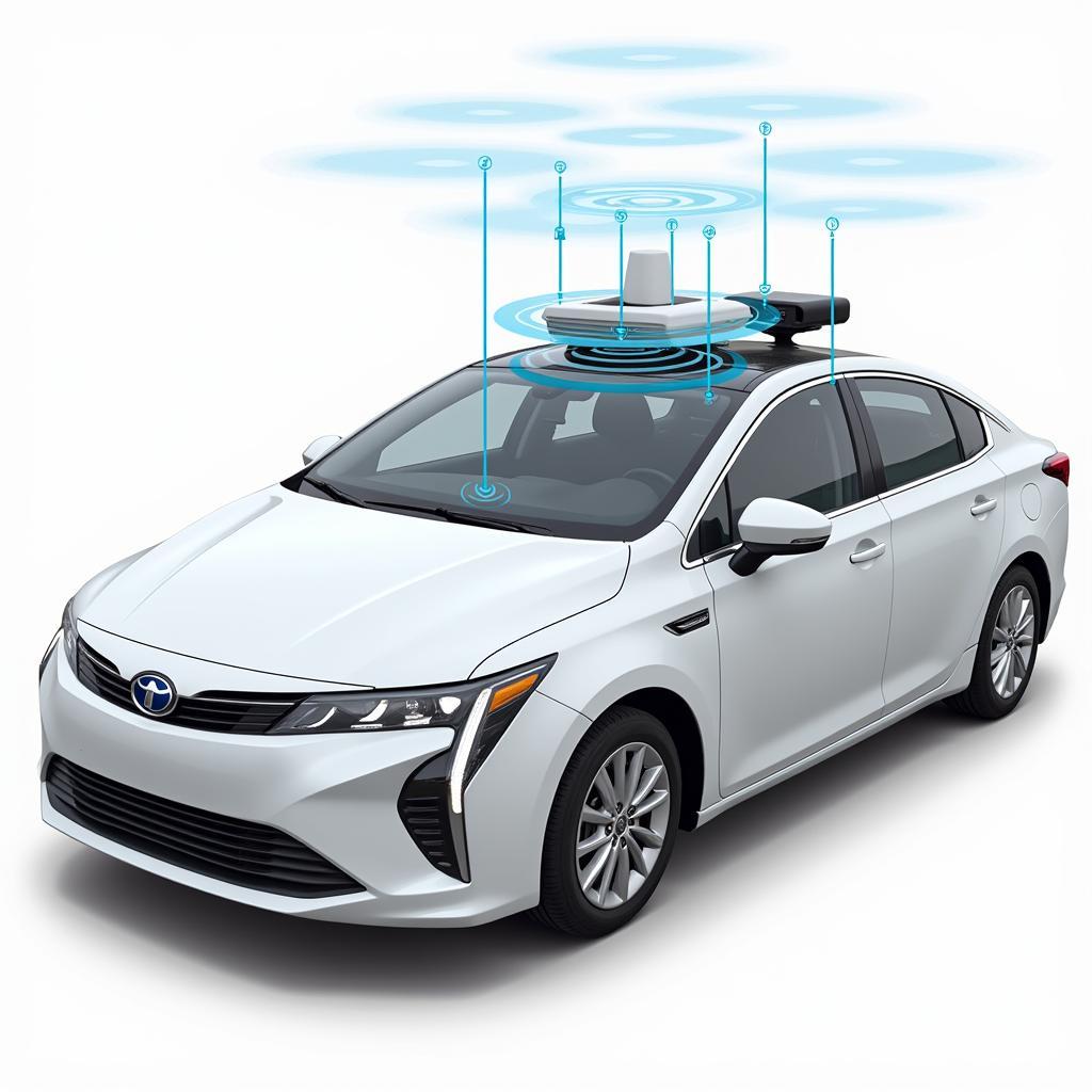 Waymo Car Sensor Array