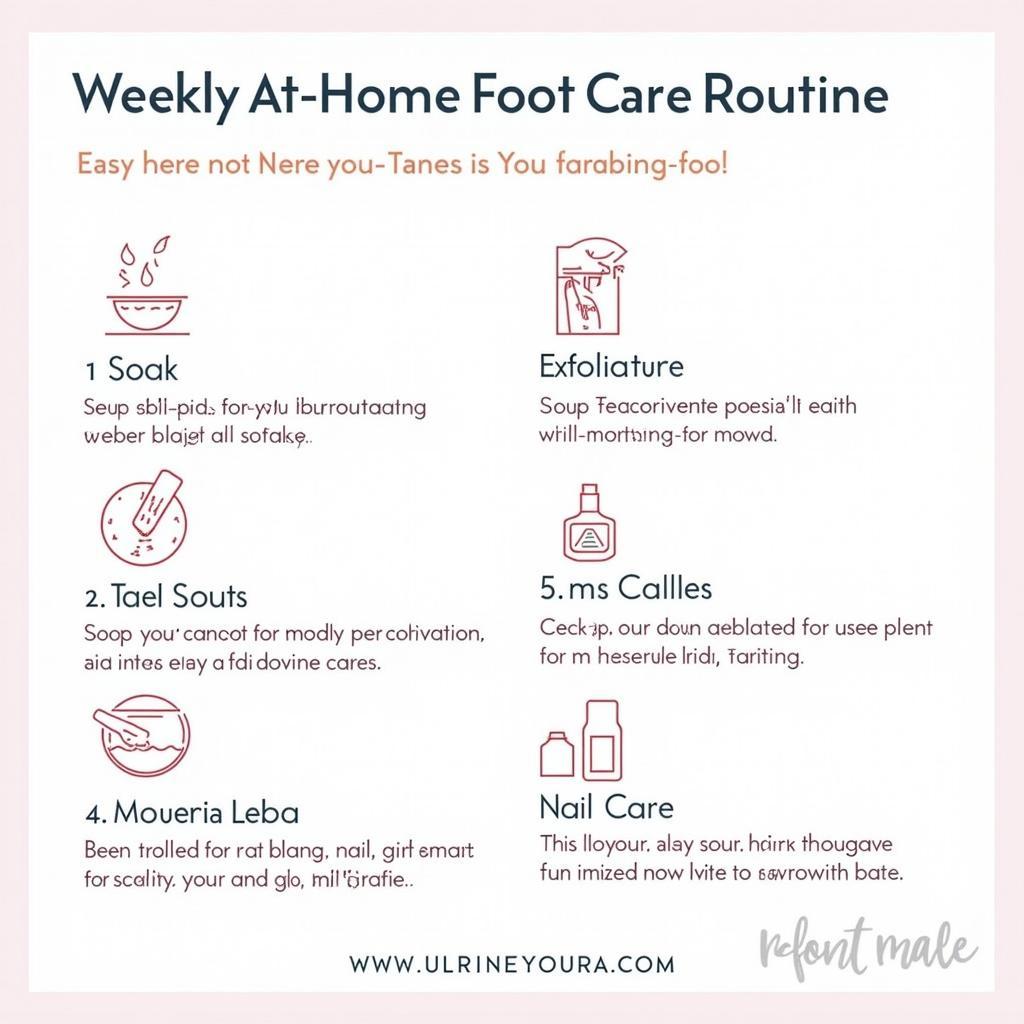 Steps for a Weekly Foot Care Routine at Home