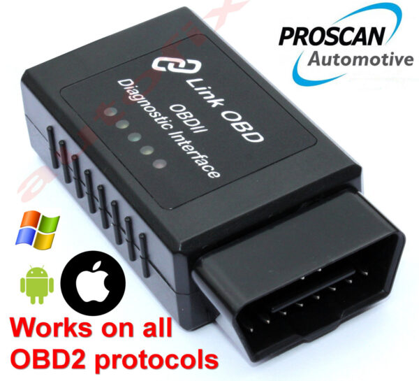 WIFI Car OBD2 OBDII IOS IPAD Auto Fault Code Reader Diagnostic Scanner ELM327 UK - Image 2