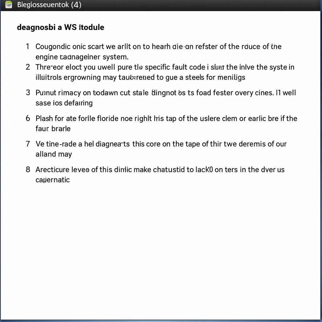 WIS EPC Mercedes Diagnostic Procedure